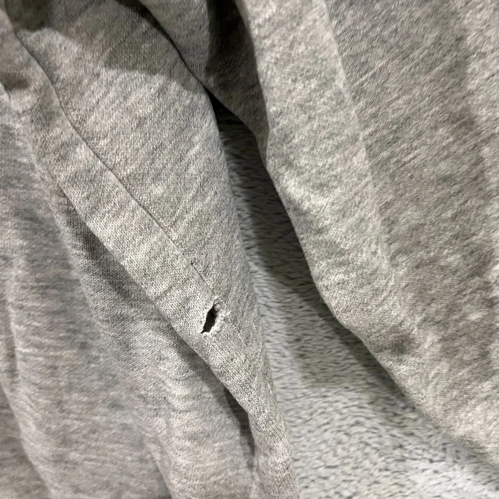Wisconsin Badgers Hoodie Mens X-Large Gray Nike NCAA Football Sports Pullover